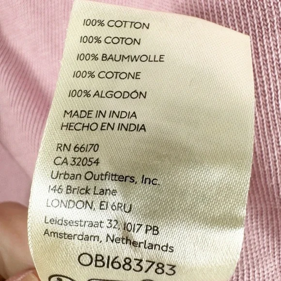 WE THE FREE Blossom Tee in Mauve Oversized Tee with Balloon Short Sleeve Medium - Picture 10 of 14